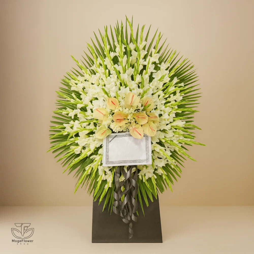 تاج گل یک طبقه کد 3003