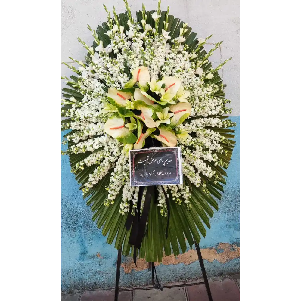 تاج گل یک طبقه کد 3009