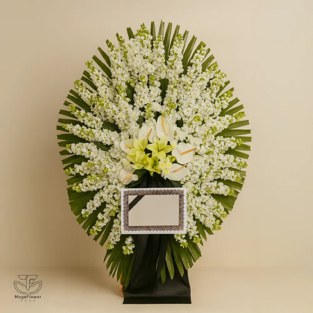 تاج گل ترحیم کد 3002