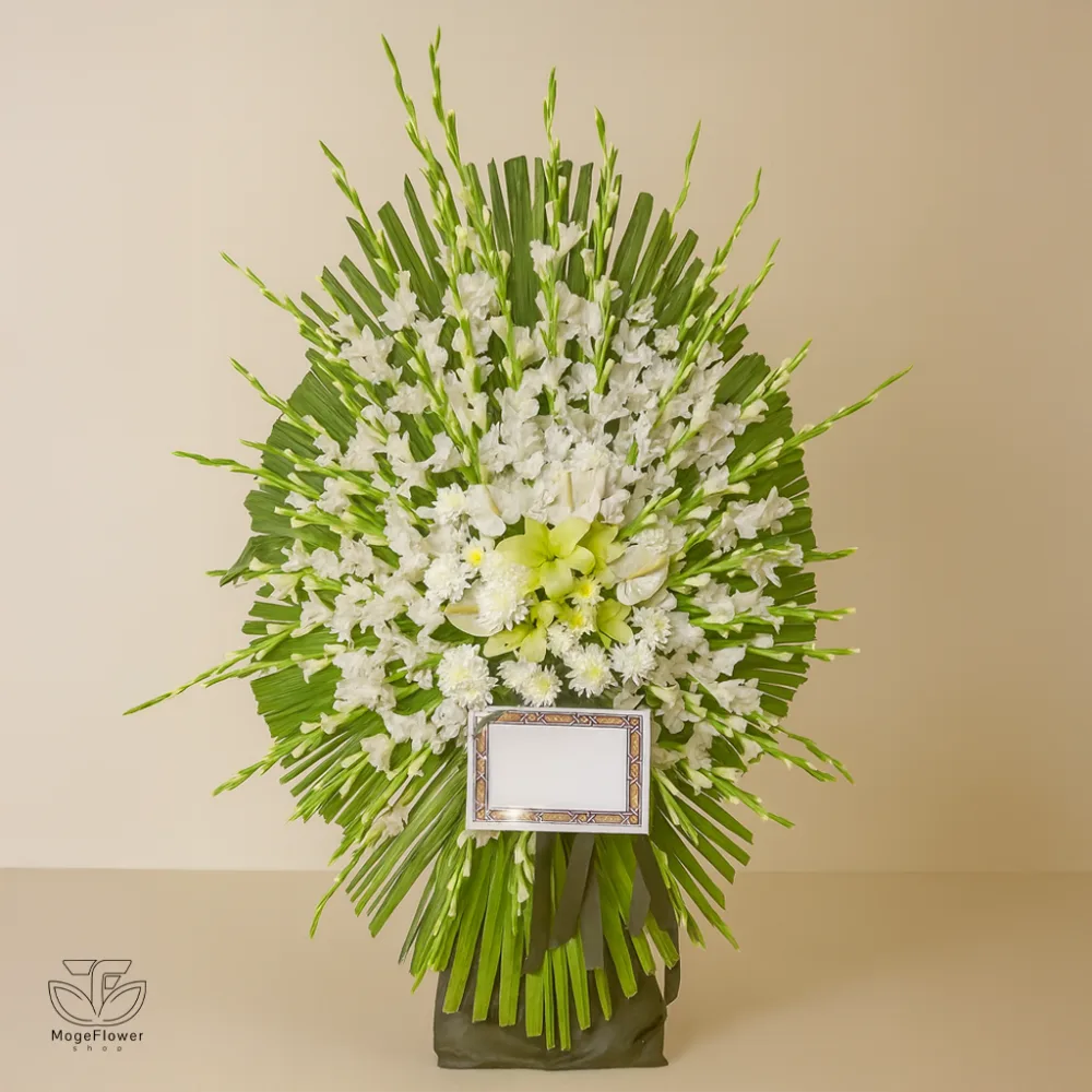 تاج گل یک طبقه کد 3004