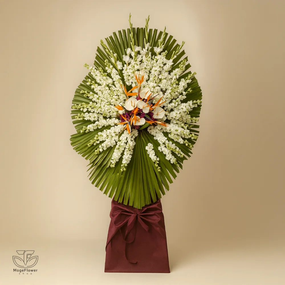 تاج گل یک طبقه کد 3010