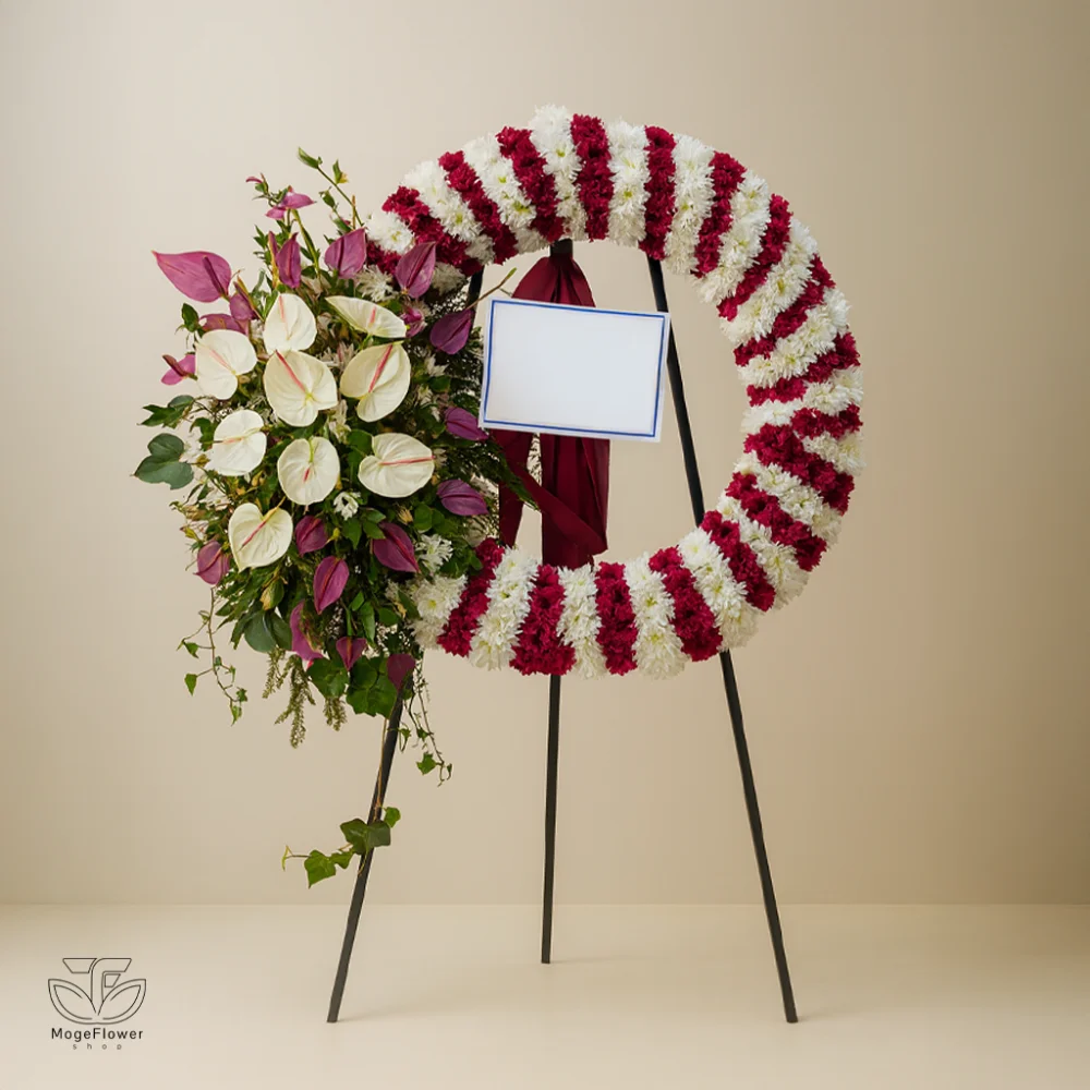 تاج گل فانتزی برای افتتاحیه و نمایشگاه کد 4005