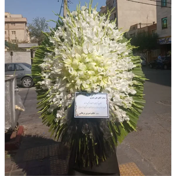 تاج گل یک طبقه کد 3068