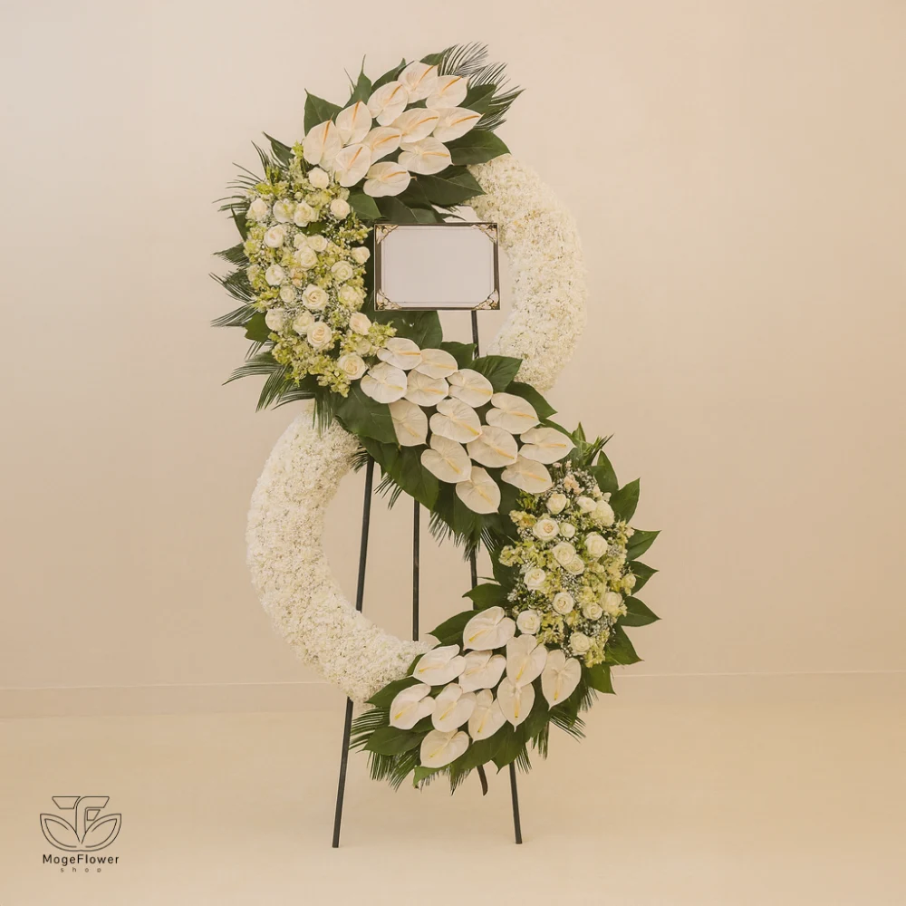 تاج گل درباری کد 3154