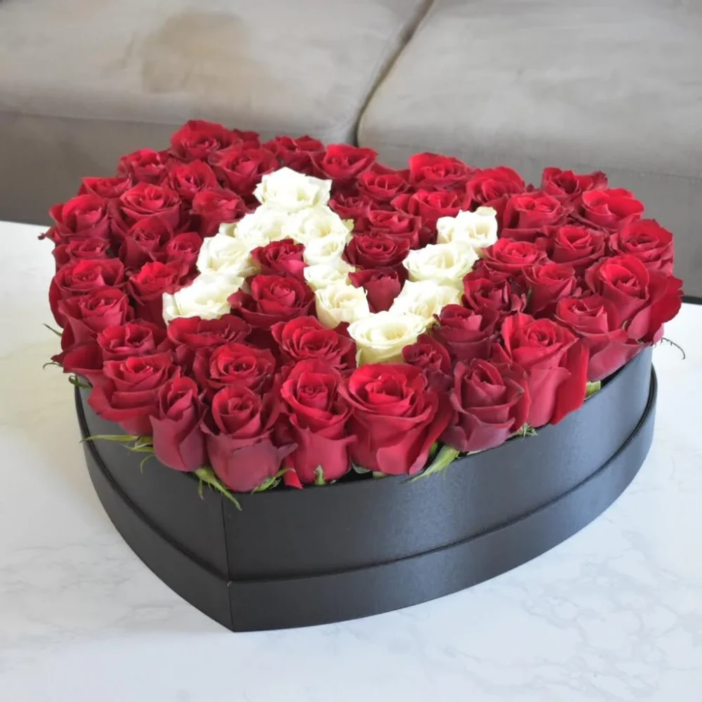 باکس گل حروف