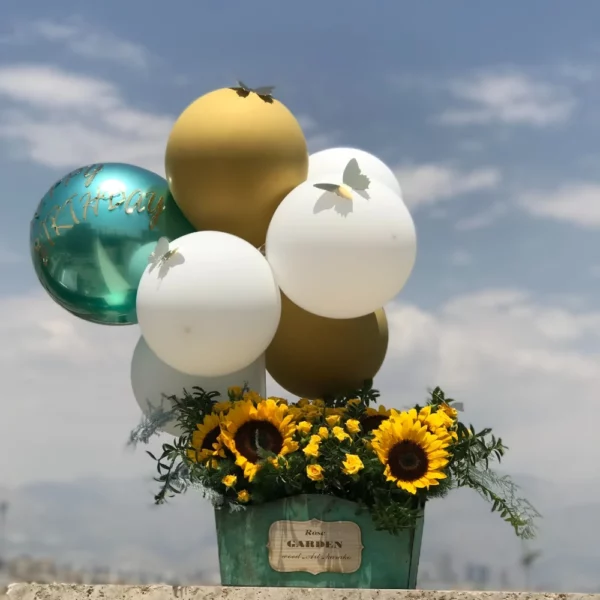 باکس گل تولد کد 3201
