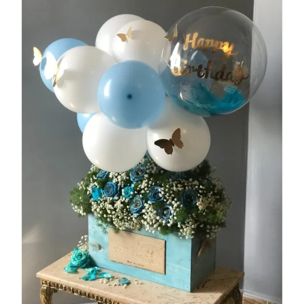 باکس گل تولد کد 3210