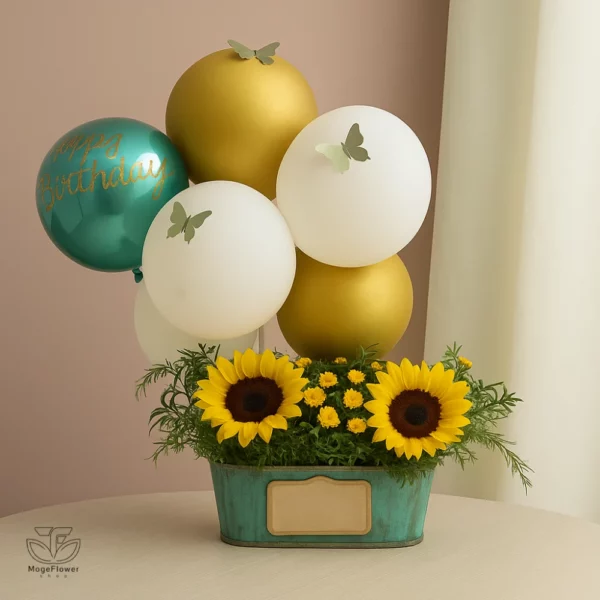 باکس گل تولد کد 3201