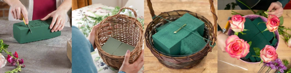 آموزش گل آرایی سبد گل طبیعی