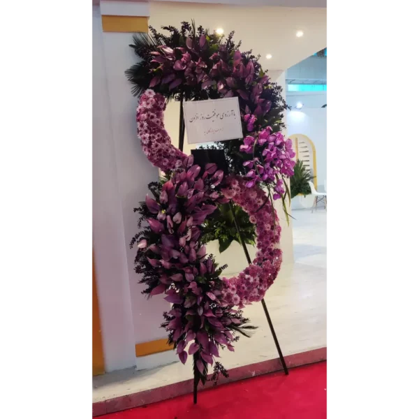 تاج گل درباری دو طبقه کد 3230 - Image 2