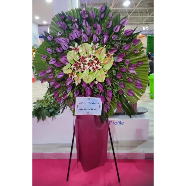تاج گل یک طبقه کد 3262
