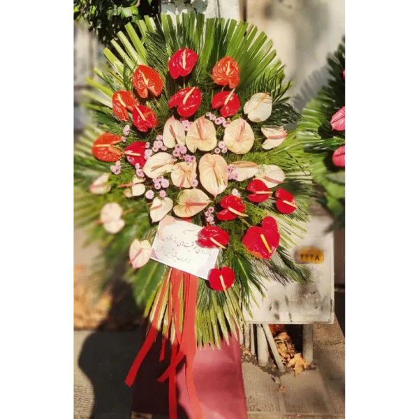 تاج گل یک طبقه کد 3308