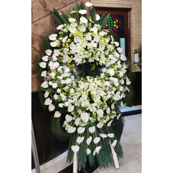 تاج گل یک طبقه کد 3388