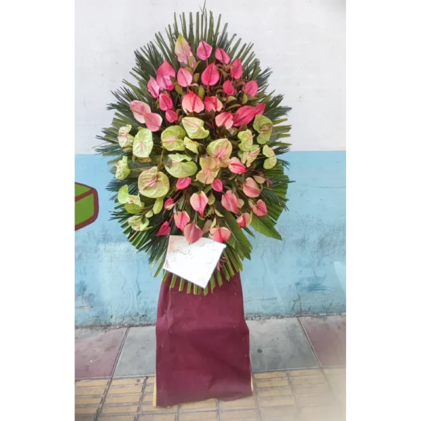 تاج گل یک طبقه کد 3452