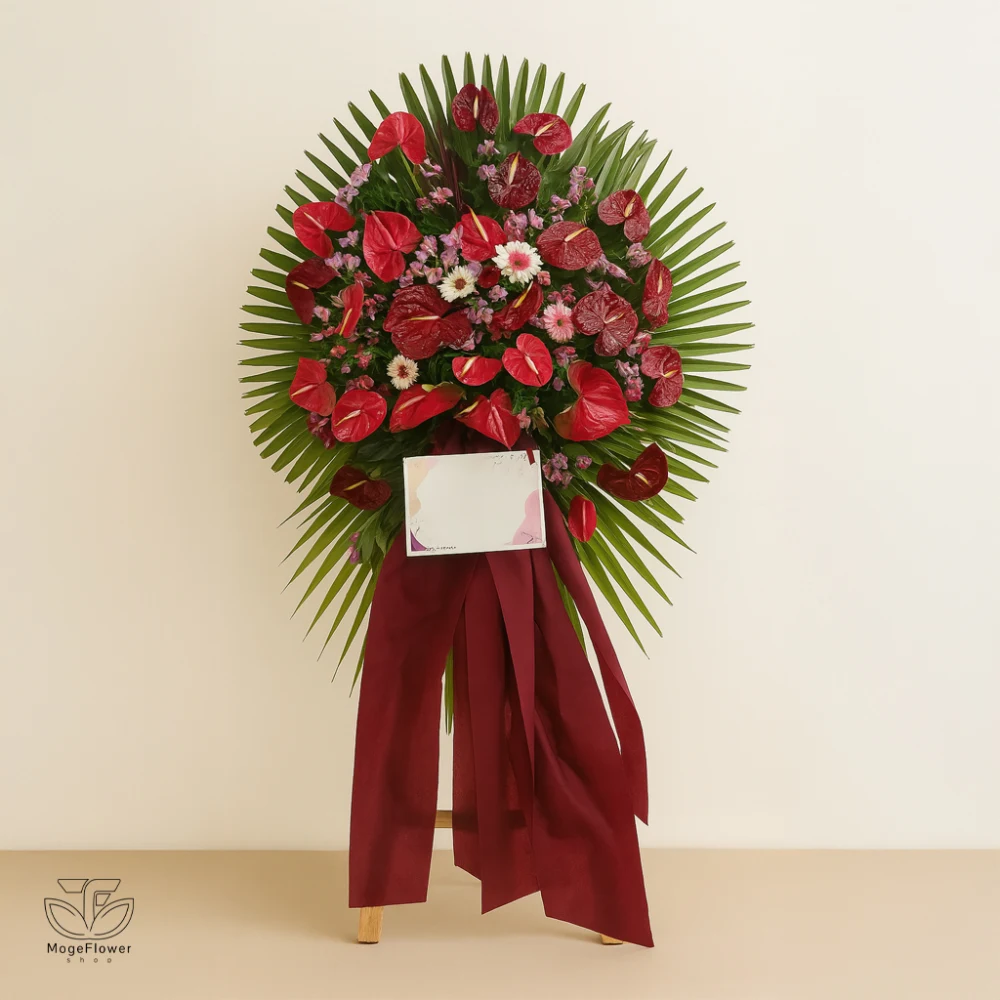 تاج گل طبقه کد 3291