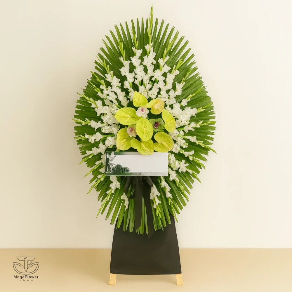 تاج گل یک طبقه کد 3305