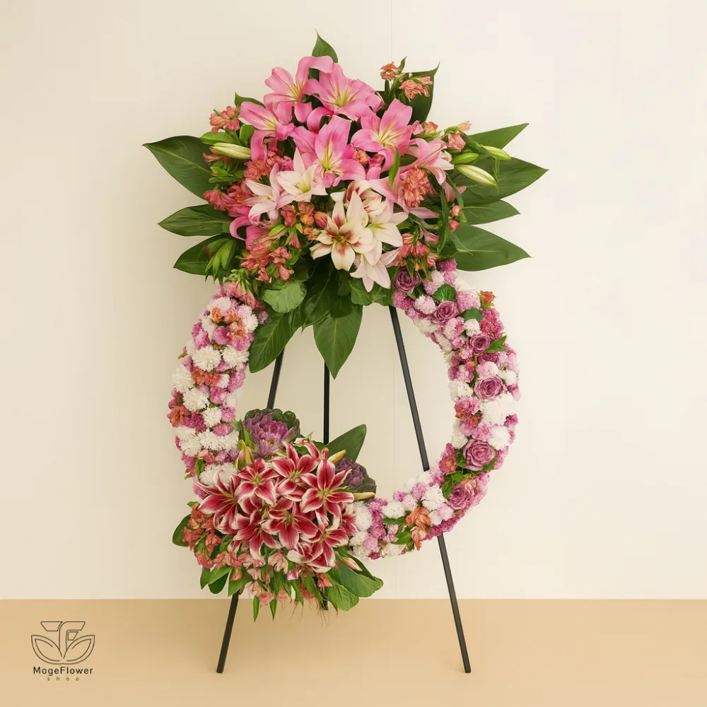 تاج گل درباری کد 3334