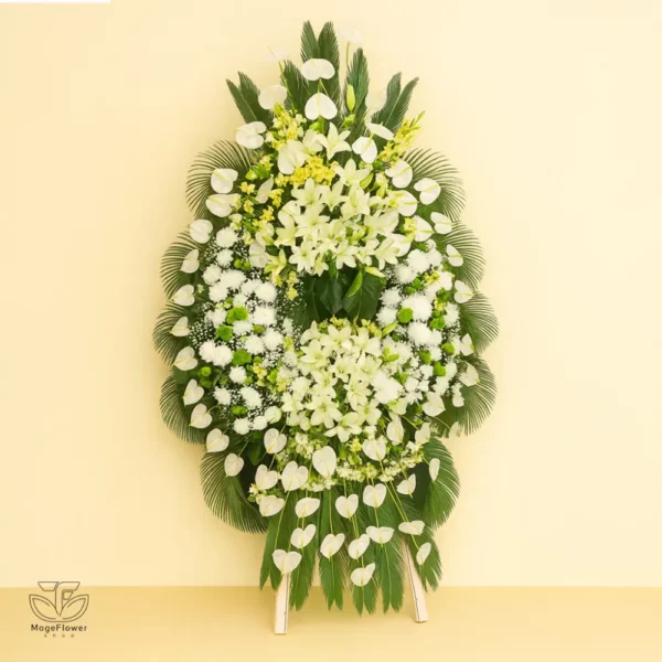 تاج گل یک طبقه کد 3388