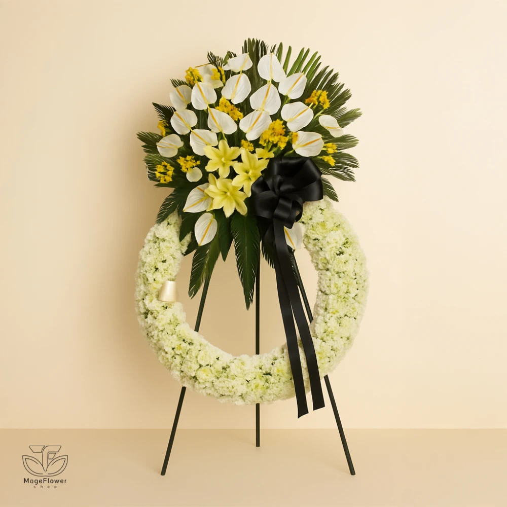 تاج گل درباری کد 3410