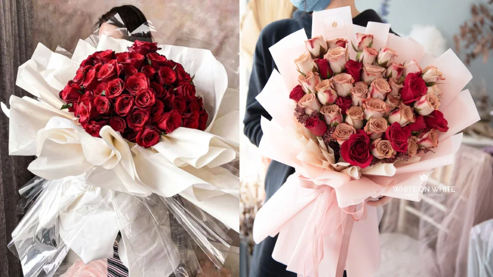 دسته گل خواستگاری لاکچری