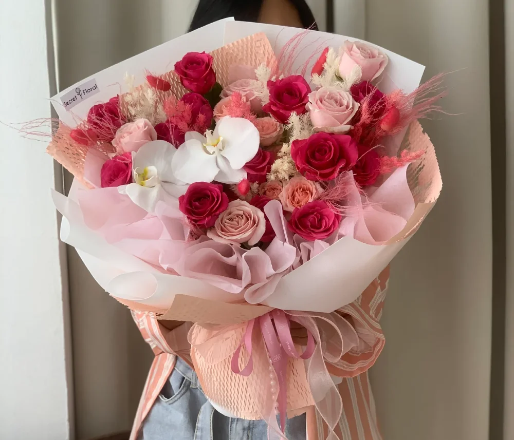 دسته گل خواستگاری لاکچری