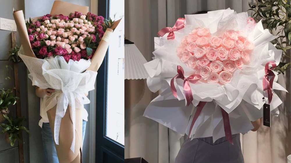 دسته گل خواستگاری لاکچری