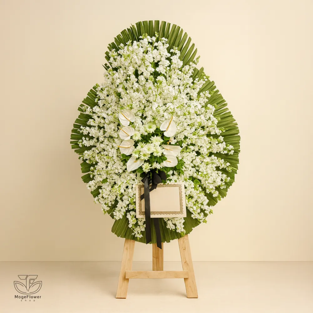 تاج گل یک طبقه کد 3568